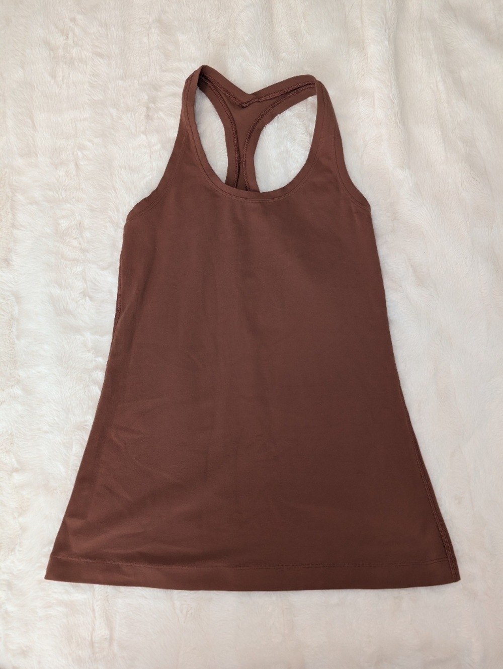 *MOVING SALE* Simple Racerback Tank Top in Burnt Orange